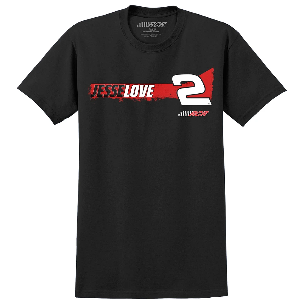 Men's Richard Childress Racing Team Collection  Black Jesse Love Jr. Whelen Car T-Shirt