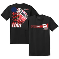 Men's Richard Childress Racing Team Collection  Black Jesse Love Jr. Whelen Car T-Shirt