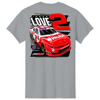 Men's Richard Childress Racing Team Collection Gray Jesse Love Jr. Whelen Car T-Shirt