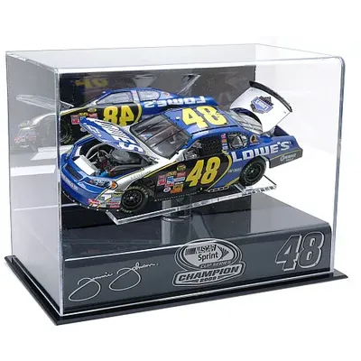 Jimmie Johnson Fanatics Authentic 2009 Sprint Cup Champion 1:24 Die-Cast Display Case with Platform