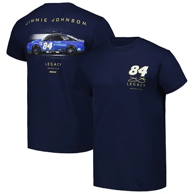 Men's Navy Jimmie Johnson Club Wyndham 2-Spot Car T-Shirt