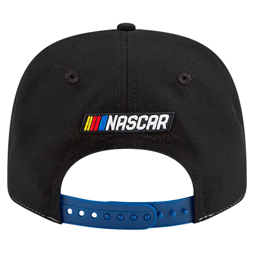 Men's New Era Royal/Black Jimmie Johnson Lowe's 9SEVENTY Stretch-Snap Hat