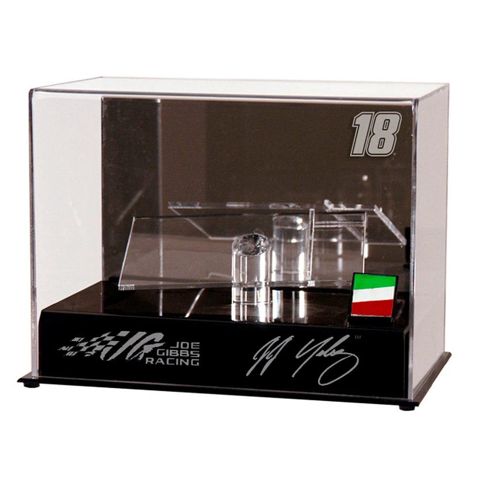Vitrine moulée sous pression JJ Yeley 1:24 avec plate-forme et course en métal utilisé
