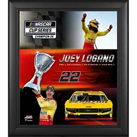 Joey Logano 2024 NASCAR Cup Series Champion Framed 15" x 17" Collage