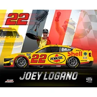 Joey Logano 2024 NASCAR Cup Series Champion Unsigned Stylized Photo