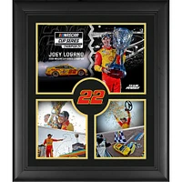 Joey Logano Framed 20" x 24" 2022 NASCAR Cup Champion Collage Photograph