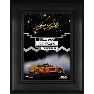 Joey Logano Framed 5" x 7" 2022 NASCAR Cup Champion Collage Photograph