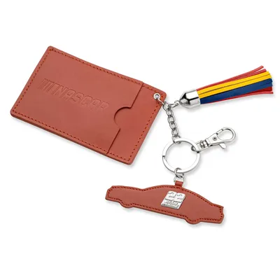 Joey Logano Leather Card Holder