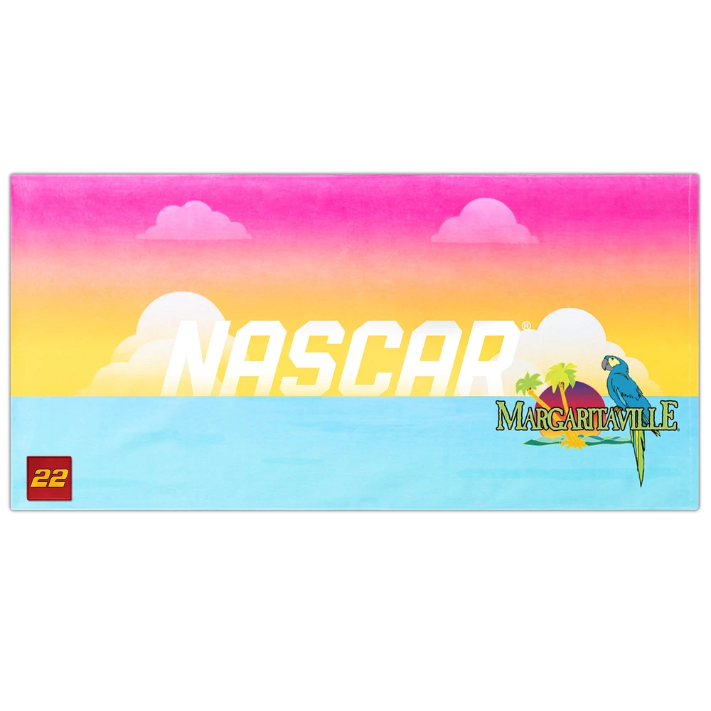 Margaritaville Serviette de plage Joey Logano 30'' x 60''