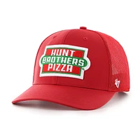 Men's '47  Red Joey Logano Hunt Brothers Pizza Triple Hit Corduroy Adjustable Hat