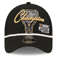 Men's New Era Black Joey Logano 2024 NASCAR Cup Series Champion 9FORTY Adjustable Hat