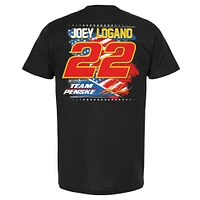 Men's Team Penske Black Joey Logano Shell/Pennzoil Patriotic Car T-Shirt