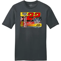 Men's Team Penske Charcoal Joey Logano 2024 NASCAR Cup Series Champion Lifestyle T-Shirt