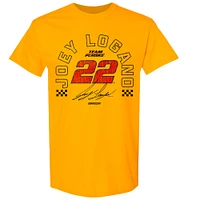 Men's Team Penske Gold Joey Logano Lifestyle T-Shirt