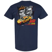 Men's Team Penske  Navy Joey Logano Shell/Pennzoil Car T-Shirt