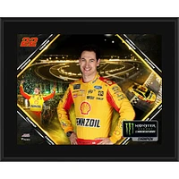 Joey Logano 10.5" x 13" 2018 NASCAR Monster Energy Cup Series Champion Sublimated Plaque