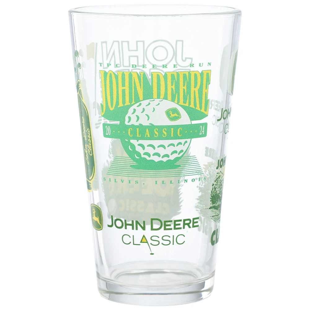 Verre à pinte à dispersion John Deere Classic 2024 de 16 oz