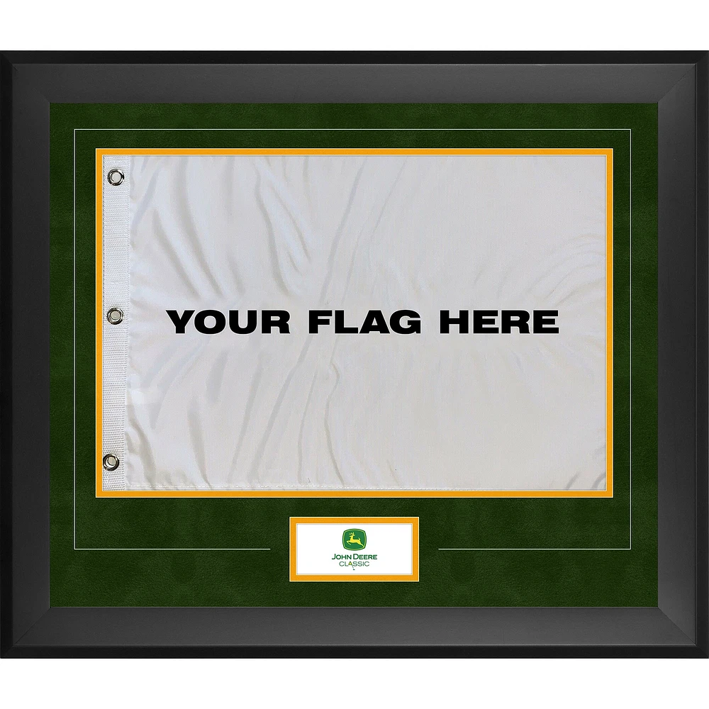 Cadre de drapeau à pin John Deere Classic 23'' x 27''