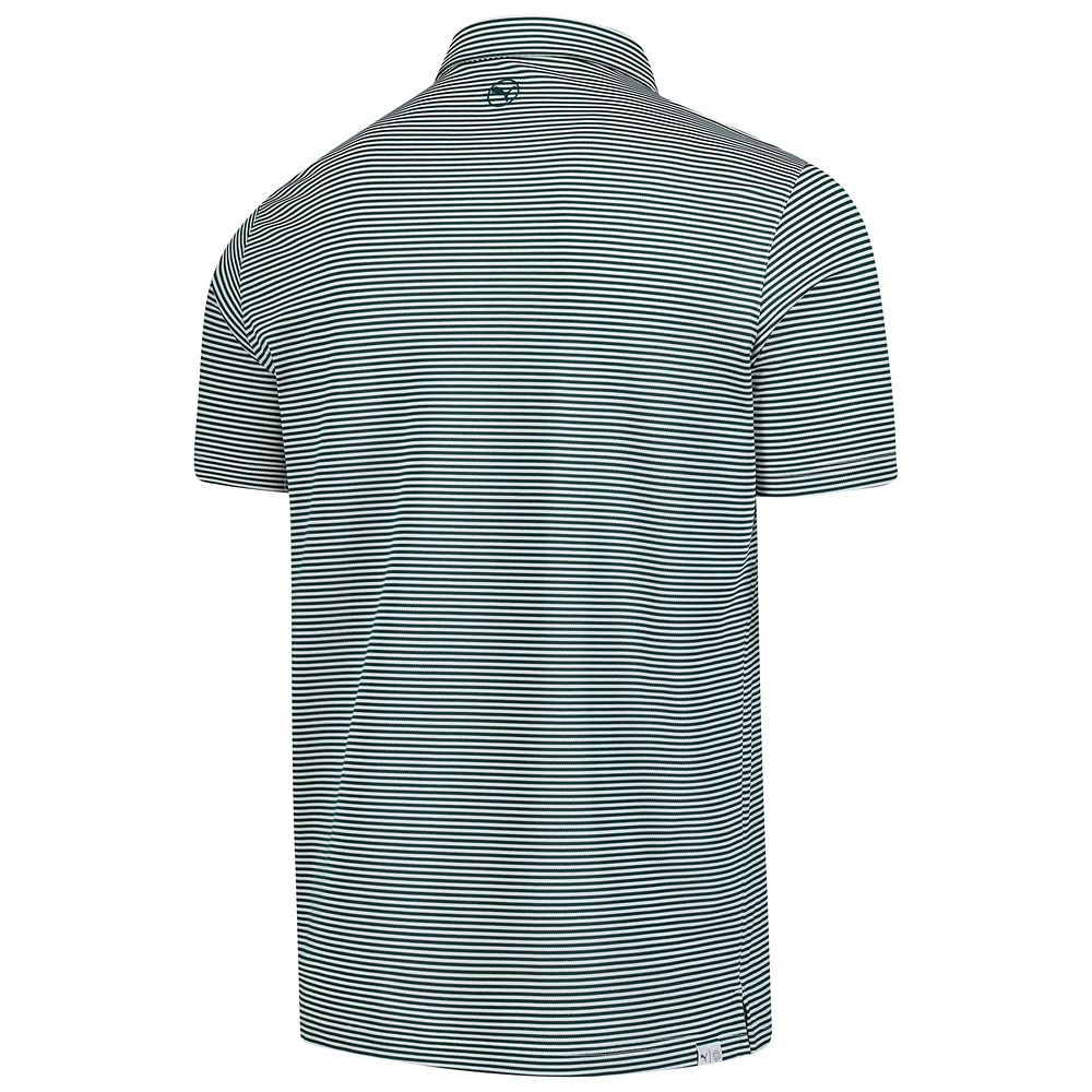 Men's Puma  Hunter Green John Deere Classic Isle Pique Polo