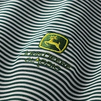 Men's Puma  Hunter Green John Deere Classic Isle Pique Polo