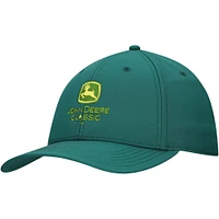 Casquette ajustable AeroSphere Tech Ahead Green John Deere Classic Stratus pour homme