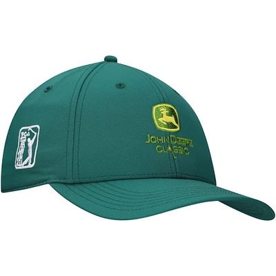 Casquette ajustable AeroSphere Tech Ahead Green John Deere Classic Stratus pour homme