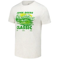 T-shirt à trois mélanges classique instantané John Deere Ahead Oatmeal pour hommes