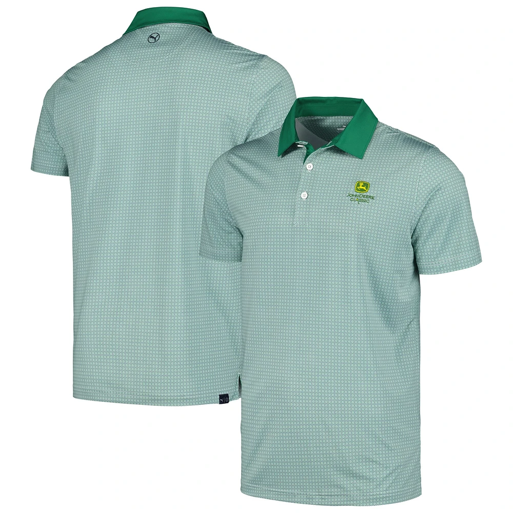 Men's Puma Green John Deere Classic MATTR Circular Polo