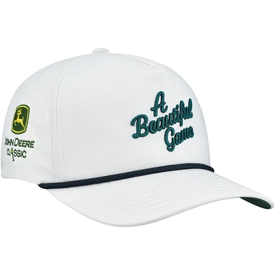 Men's Puma White John Deere Classic Beautiful Game Flexfit Hat