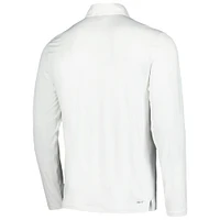 Haut à quart de zip Puma John Deere Classic YouV blanc pour hommes