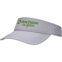 Visière réglable unisexe Ahead gris John Deere Classic Cirrus