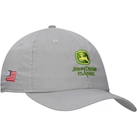 Chapeau réglable unisexe Ahead gris John Deere Classic Shawmut