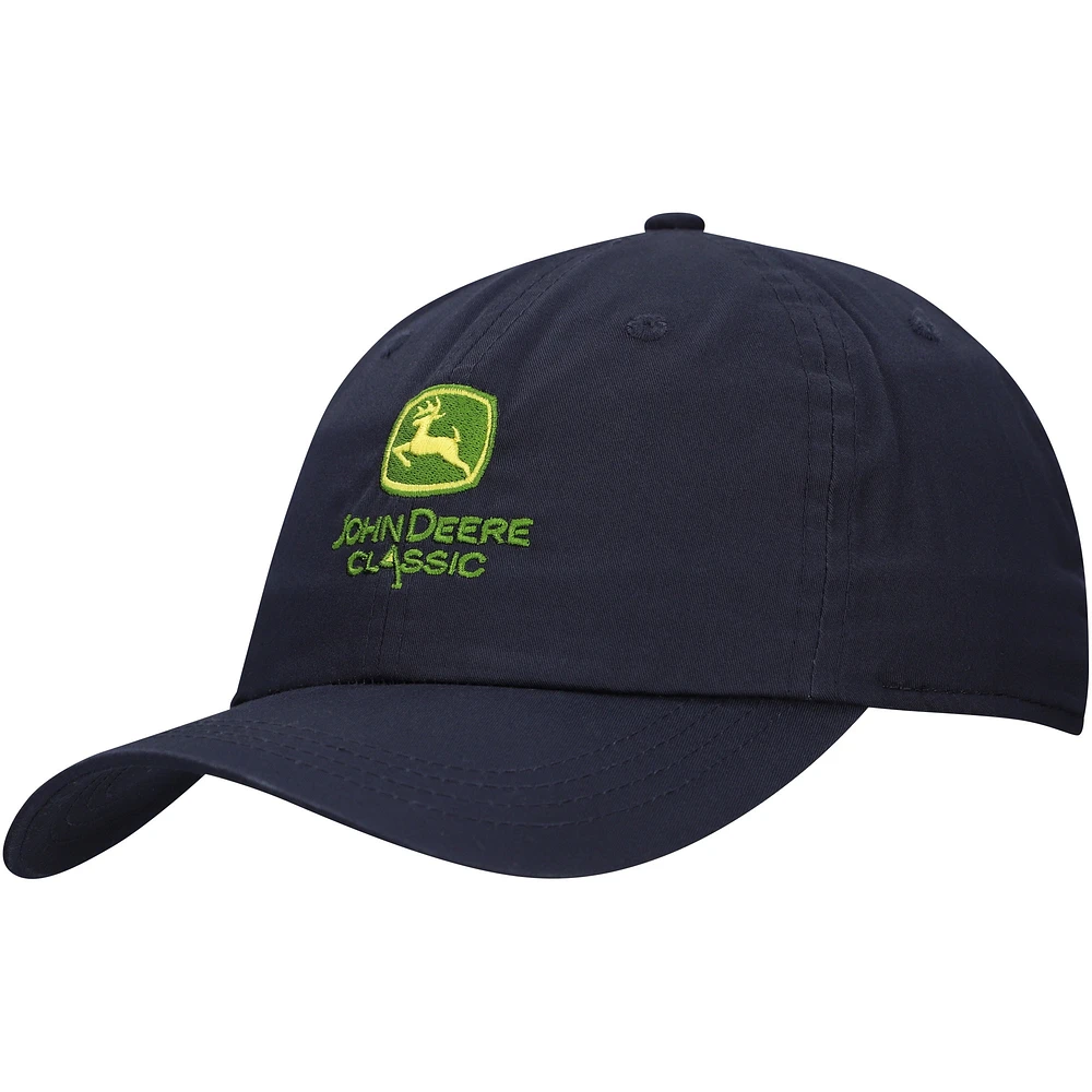 Unisex Ahead Navy John Deere Classic Shawmut Adjustable Hat