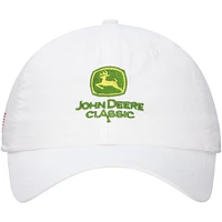 Chapeau réglable unisexe Ahead blanc John Deere Classic Shawmut