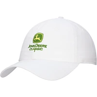 Chapeau réglable unisexe Ahead blanc John Deere Classic Shawmut