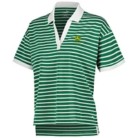 Women's Puma Green John Deere Classic Everyday Stripe Pique dryCELL Polo