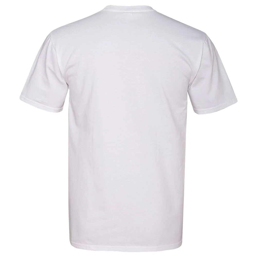 T-shirt tri-blend blanc pour homme, collection LEGACY Motor Club Team, John Hunter, Nemechek, Backstreet Boys, voiture
