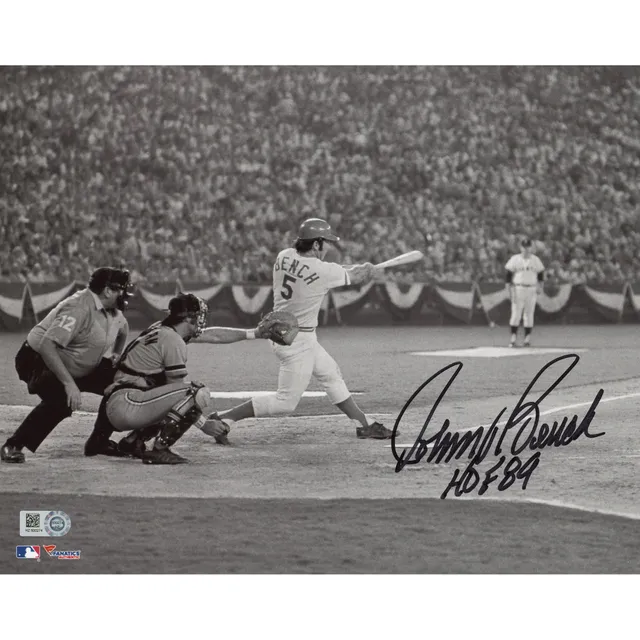 Johnny Bench Cincinnati Reds Autographed Fanatics Exclusive