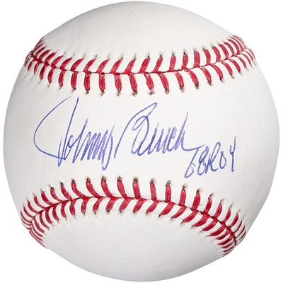 Baseball autographié par Johnny Bench des Cincinnati Reds avec l'inscription « 68 ROY »