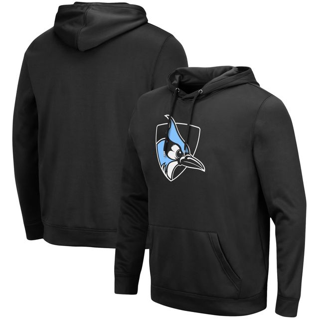 Sweat à capuche Colosseum Johns Hopkins Blue Jays Lantern noir pour homme