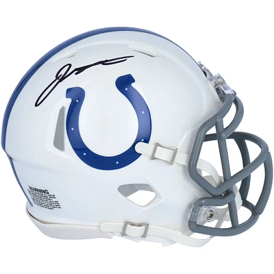 Jonathan Taylor Indianapolis Colts Autographed Riddell Speed Mini Helmet