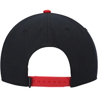 Casquette Snapback Jordan Brand Pro Jumpman noir/rouge pour homme