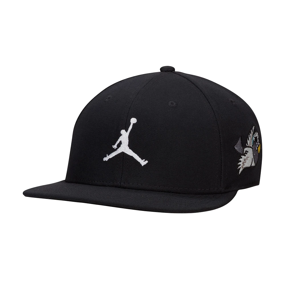 Men's Jordan Brand Black Member Pro Snapback Hat