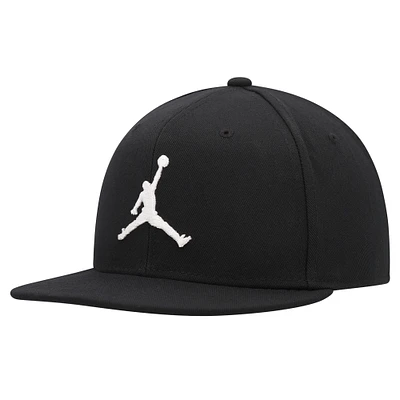 Casquette Snapback Jordan Brand Pro Jumpman noire pour homme