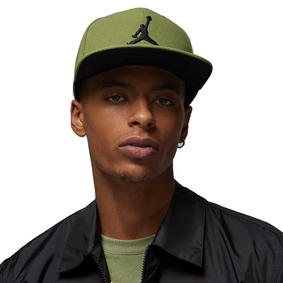 Casquette Snapback Jordan Brand Jumpman Pro verte pour homme