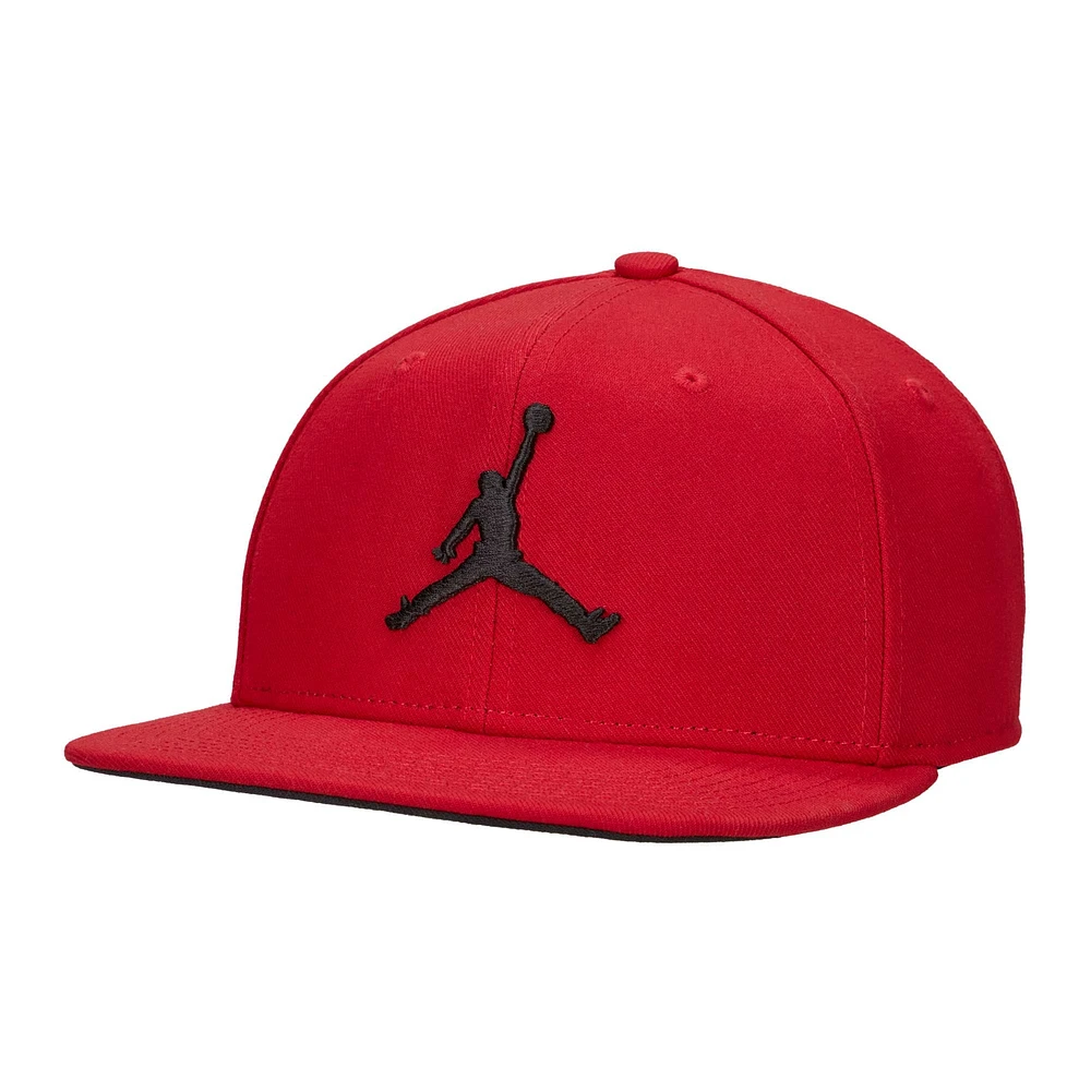 Men's Jordan Brand Red Jumpman Pro Snapback Hat