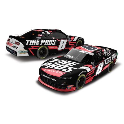 Action Racing Josh Berry 2022 #8 Tire Pros NASCAR Xfinity Series 1:24 Die-Cast Chevrolet Camaro