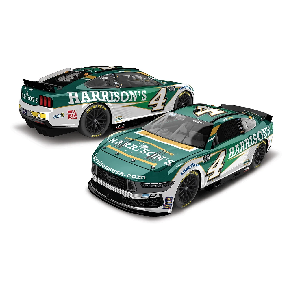 Action Racing Josh Berry 2024 #4 Harrison's 1:24 Elite Die-Cast Ford Mustang