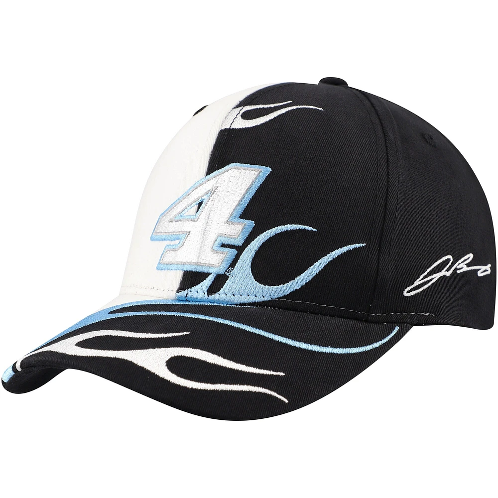 Casquette réglable sans couleur Josh Berry Flame de la collection Stewart-Haas Racing Team pour hommes