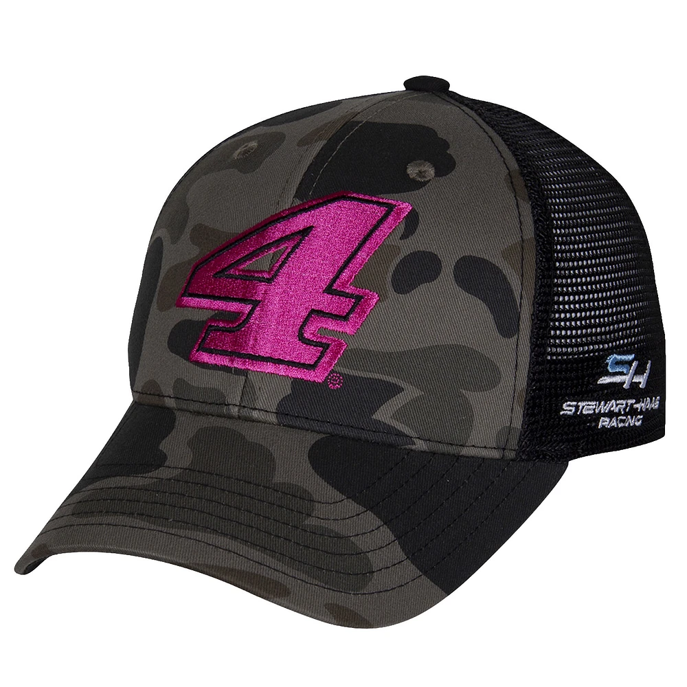 Women's Stewart-Haas Racing Team Collection  Camo Josh Berry Adjustable Hat